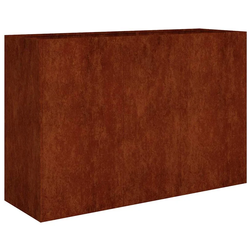 Jardinera Acero Corten 120x40x80 Cm