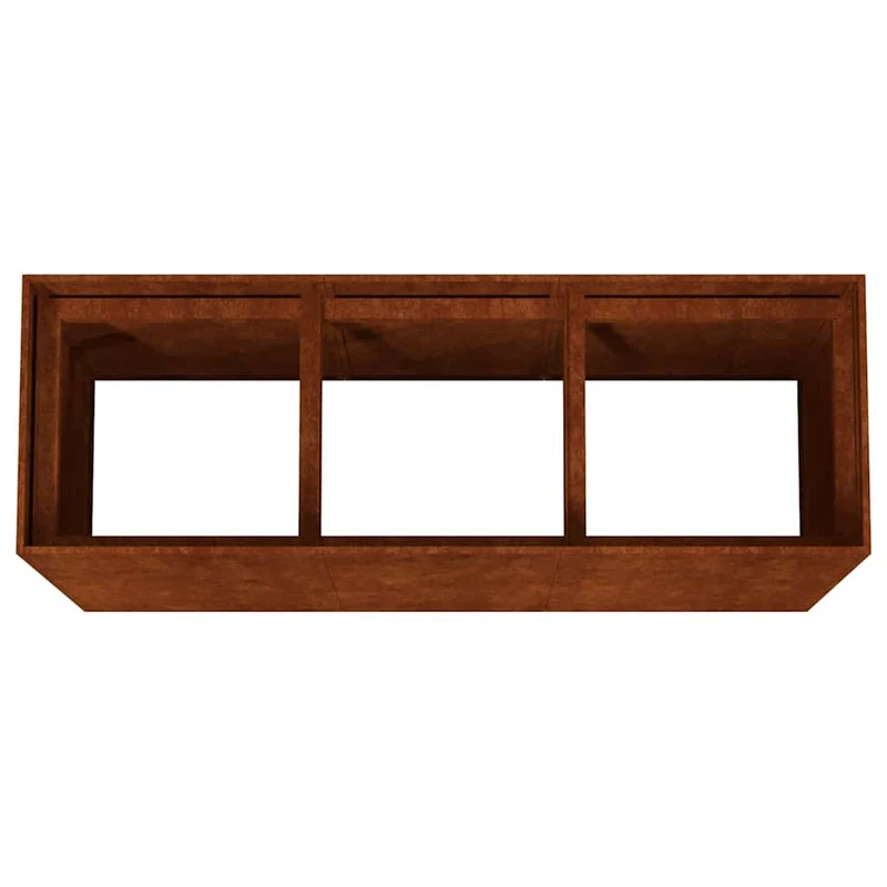 Jardinera Acero Corten 120x40x80 Cm