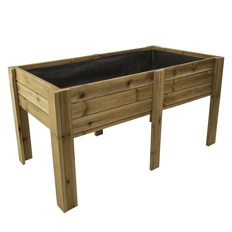 Mesa De Cultivo Bora Profunda 30cm Vidahuerto 150x80x80 Cm.