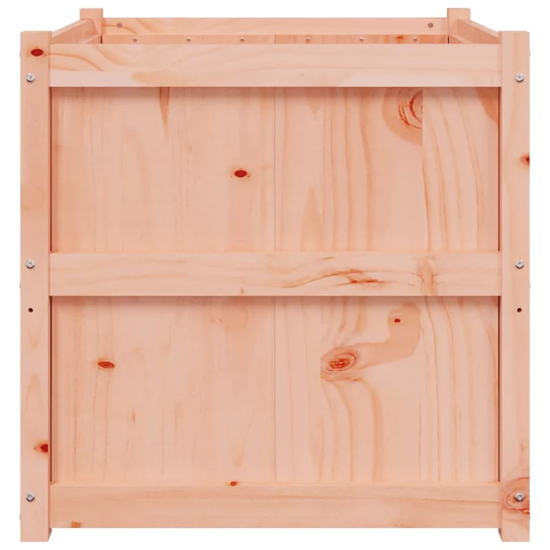 Jardinera De Madera Maciza Douglas 70x70x70 Cm