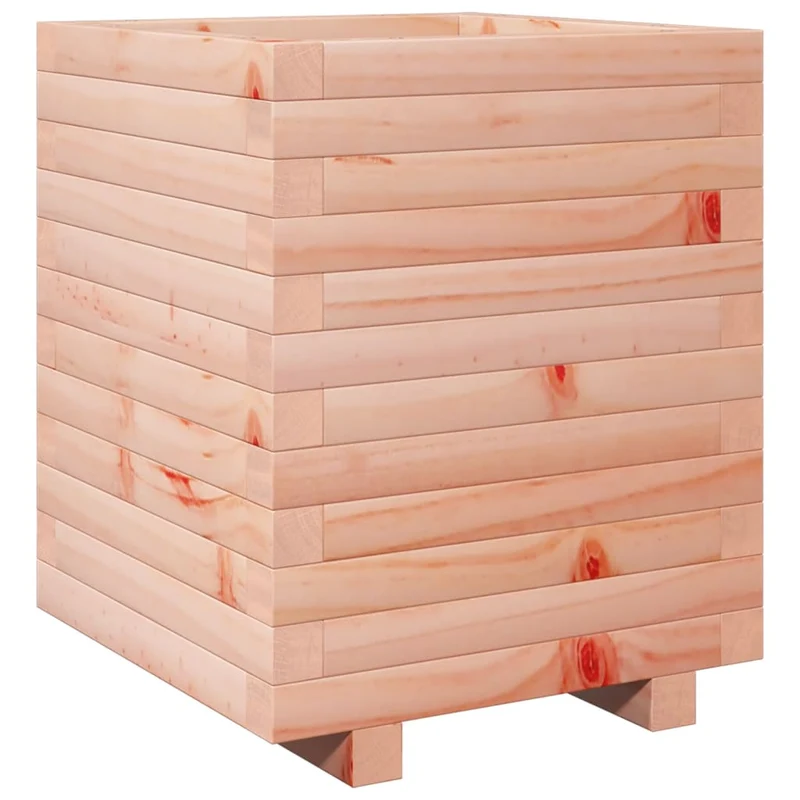 Jardinera Madera Maciza De Abeto Douglas 40x40x49,5 Cm