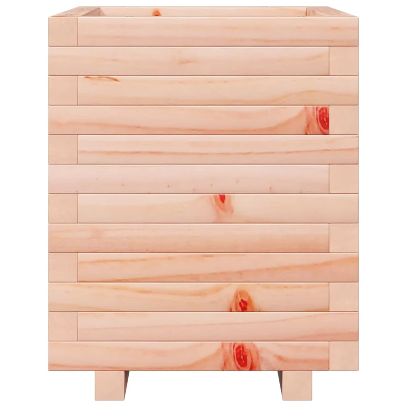 Jardinera Madera Maciza De Abeto Douglas 40x40x49,5 Cm