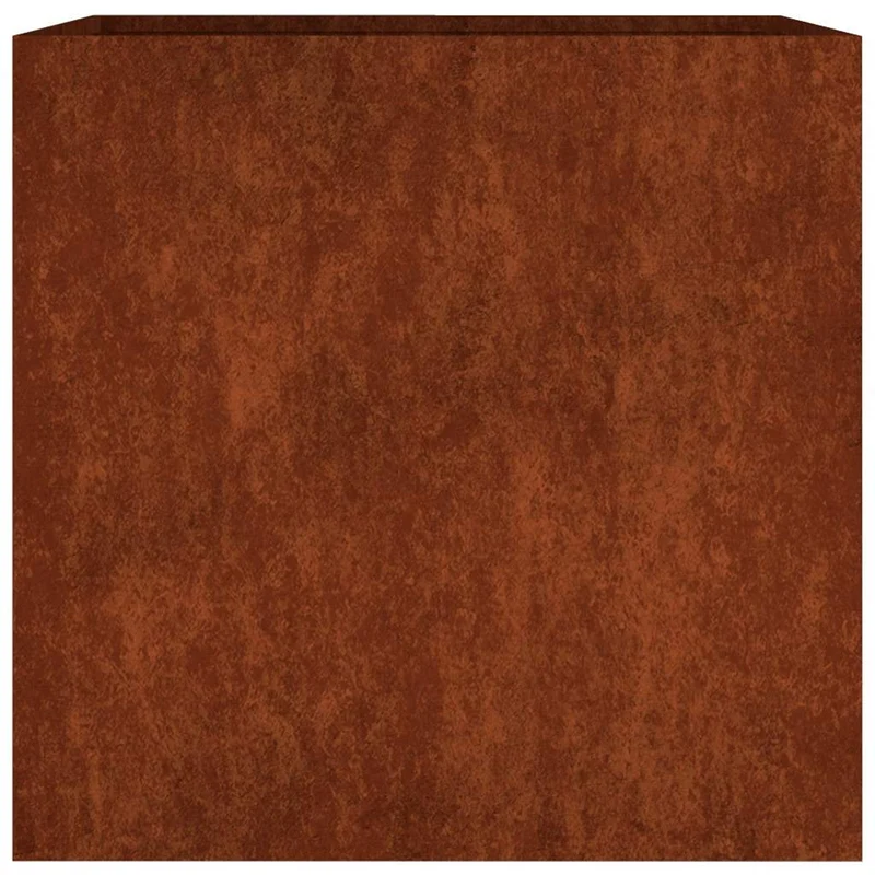 Jardinera De Acero Corten 40x41x40 Cm
