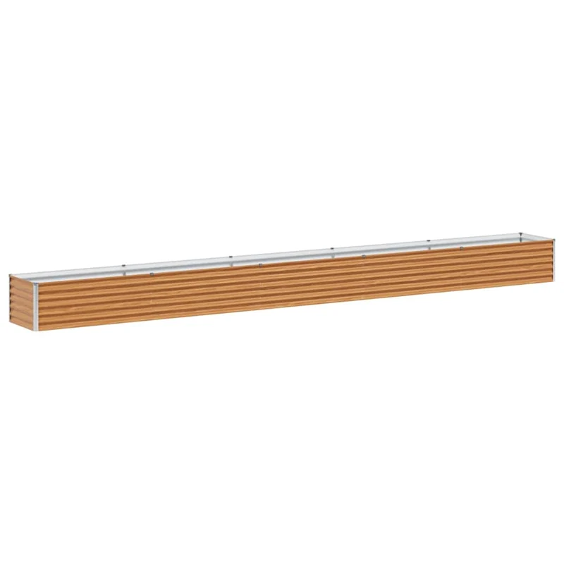Arriate Elevado Marrón Claro 485 X 50 X 36 Cm Acero Galvanizado