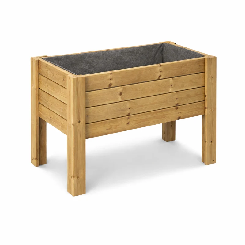 Mesa De Cultivo Mura Profunda 40cm Vidahuerto 80x40x80 Cm.