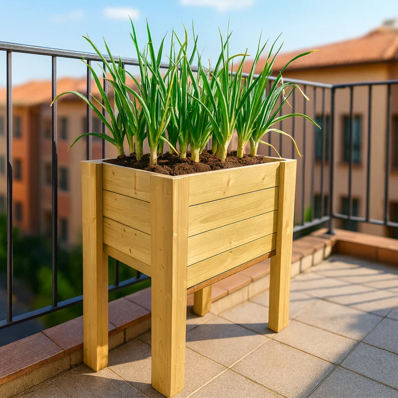 Mesa De Cultivo Mura Profunda 40cm Vidahuerto 80x40x80 Cm.