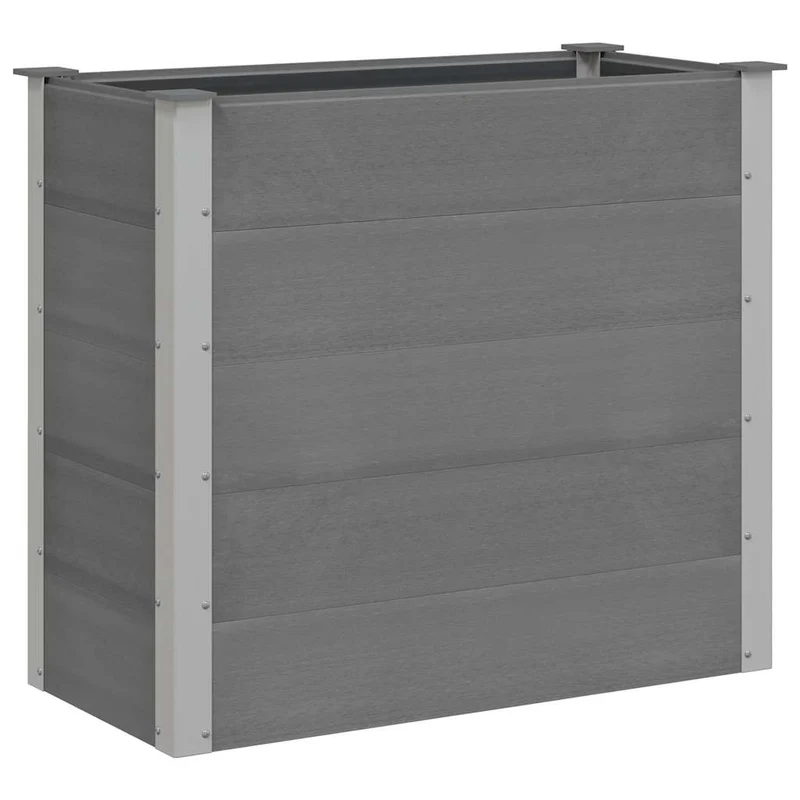 Arriate De Wpc Gris 100x50x91 Cm