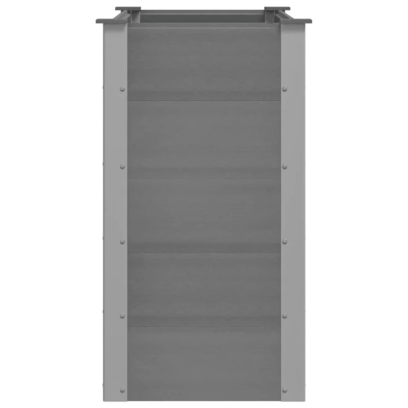 Arriate De Wpc Gris 100x50x91 Cm
