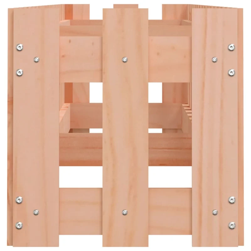Arriate Elevado Jardín Valla Madera Maciza Douglas 200x30x30 Cm