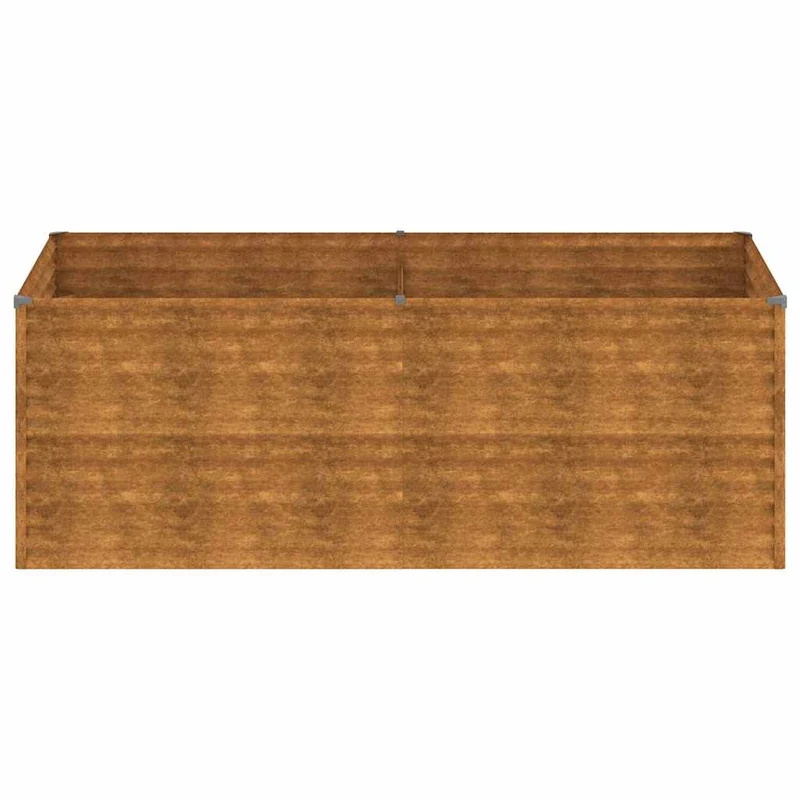 Jardinera De Acero Corten 196x100x69 Cm