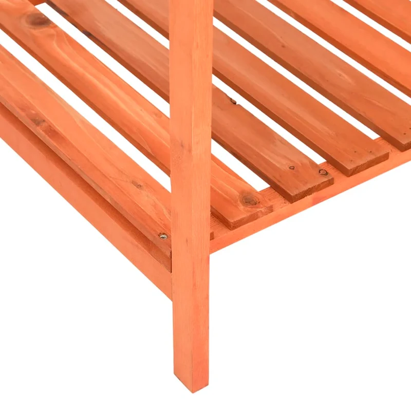 Jardinera Huerto Madera Maciza De Abeto 80x60x80 Cm