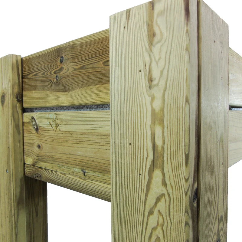 Mesa De Cultivo Hana Profunda 20cm Vidahuerto 200x80x80 Cm.
