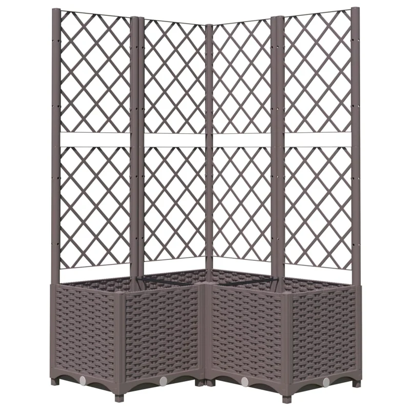 Jardín Marrón 80 X 80 X 136 Cm