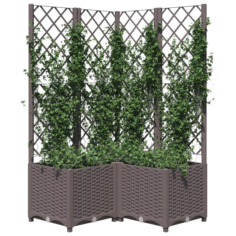 Jardín Marrón 80 X 80 X 136 Cm
