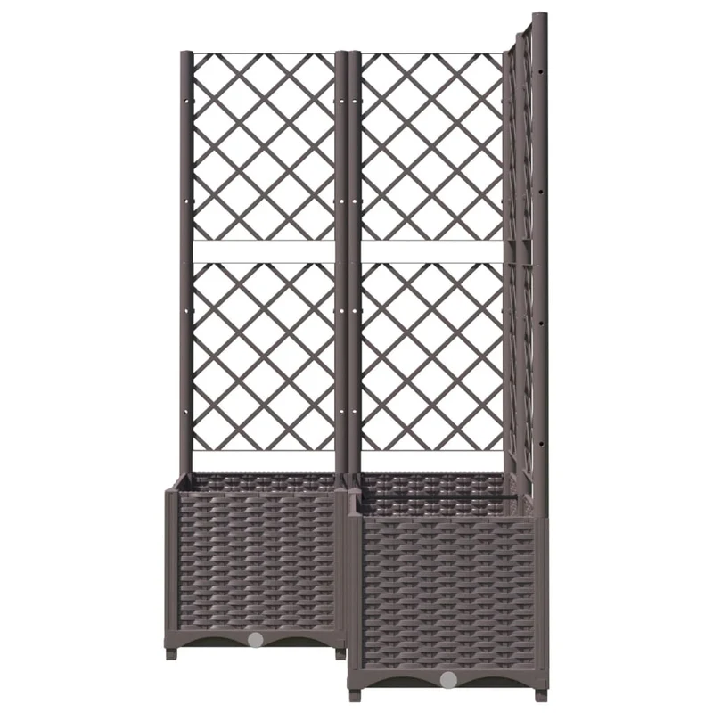 Jardín Marrón 80 X 80 X 136 Cm