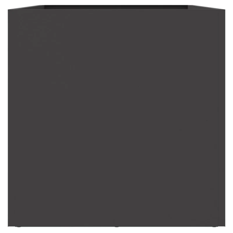 Jardinera Acero Negro 62x30x29 Cm