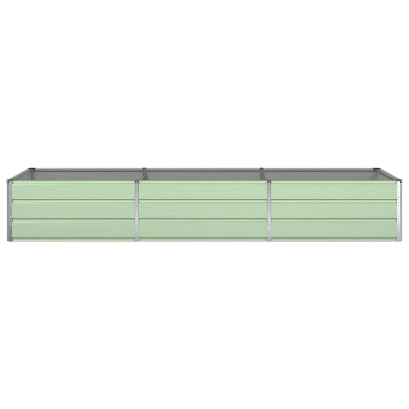 Jardinera Verde Pastel 290 X 100 X 45 Cm Acero Galvanizado