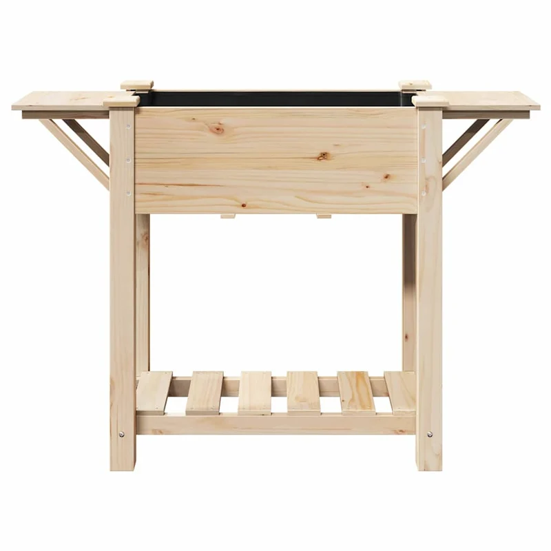 Macetero De Jardín Beige 111 X 37 X 76,5 Cm