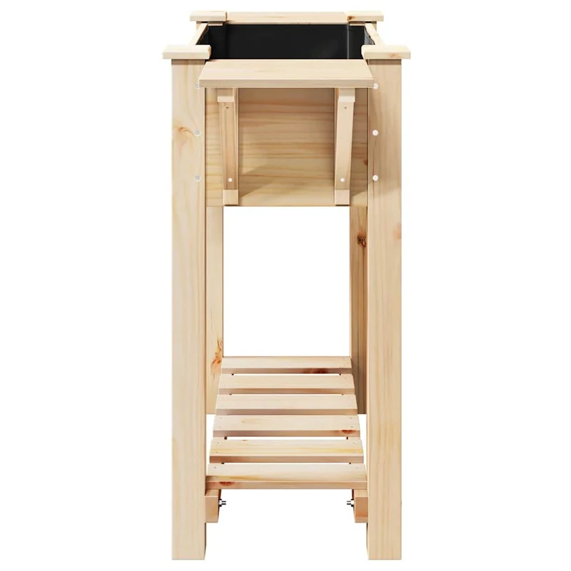 Macetero De Jardín Beige 111 X 37 X 76,5 Cm