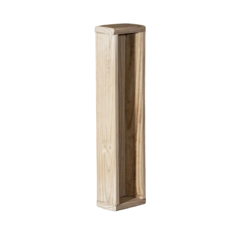 Jardinera Balcona De Madera Tratada Vidahuerto 60x13x9 Cm