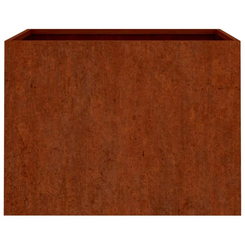 Jardinera De Acero Corten 62x47x46 Cm