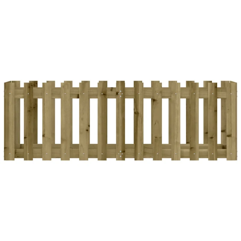 Arriate Elevado Jardín Valla Madera Impregnada Pino 150x50x50cm