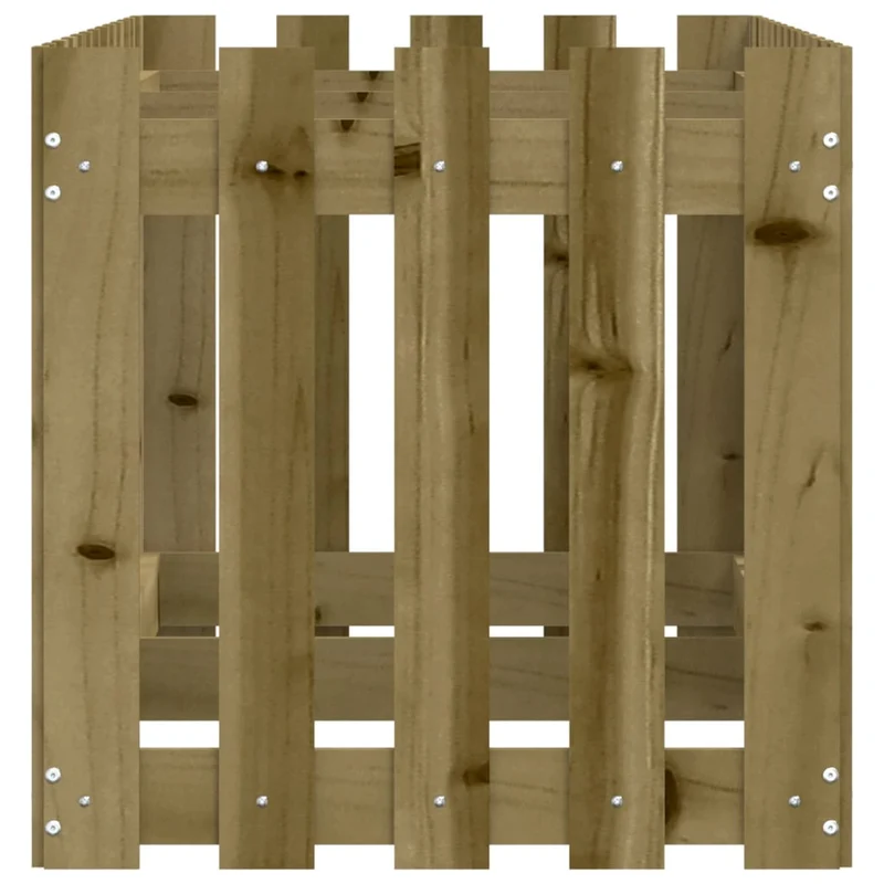 Arriate Elevado Jardín Valla Madera Impregnada Pino 150x50x50cm