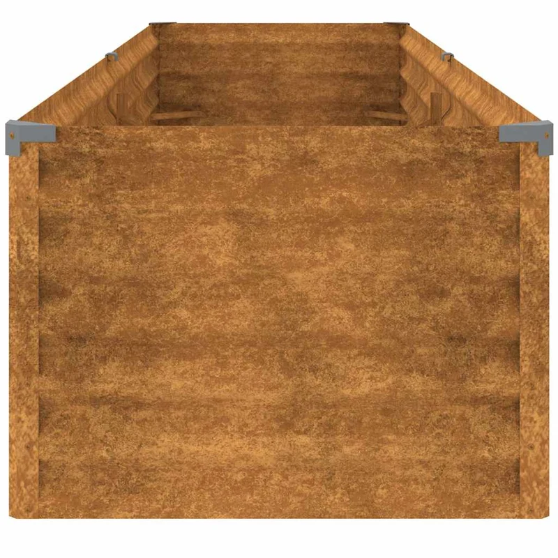 Jardinera Elevada 194x50x36 Cm Acero Corten