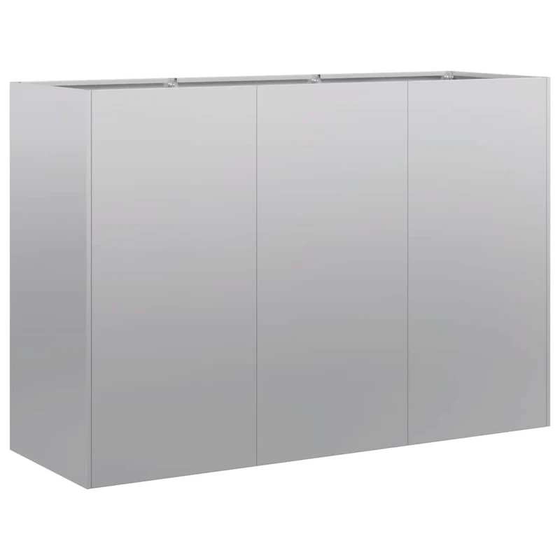 Jardinera 120x40x80 Cm De Acero Galvanizado