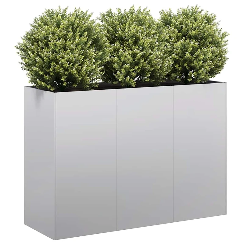 Jardinera 120x40x80 Cm De Acero Galvanizado
