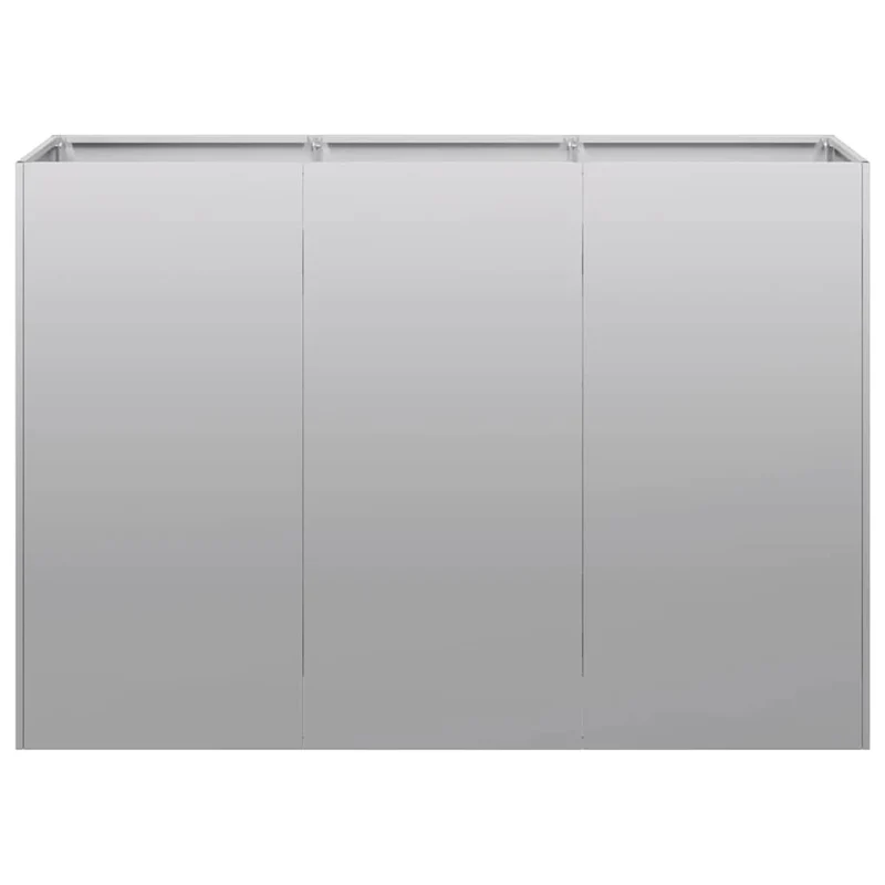 Jardinera 120x40x80 Cm De Acero Galvanizado