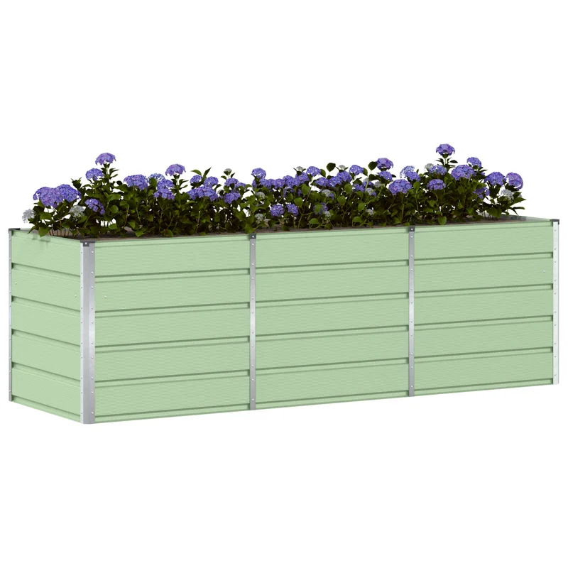 Jardinera Verde 240 X 80 X 75 Cm Acero
