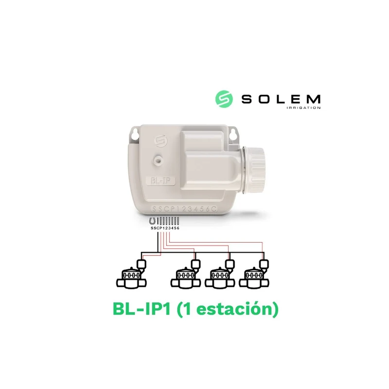 Modulo Solem Bt 1 Estación 9v - Control Bluetooth Para Riego Automático