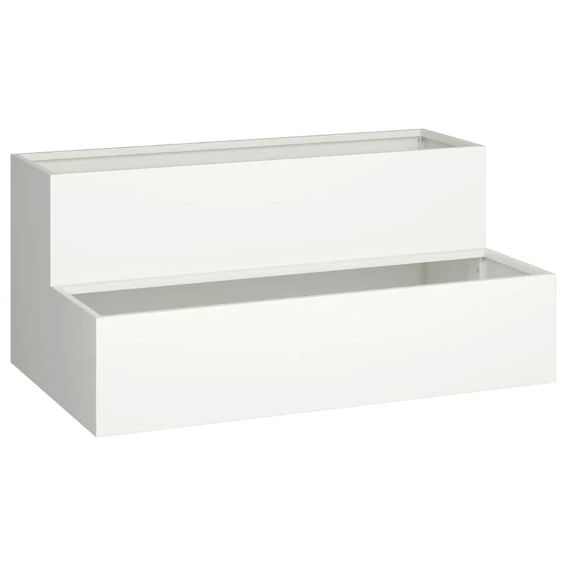 Macetero De Jardín 100 X 60 X 45 Cm Acero Laminado En Frío