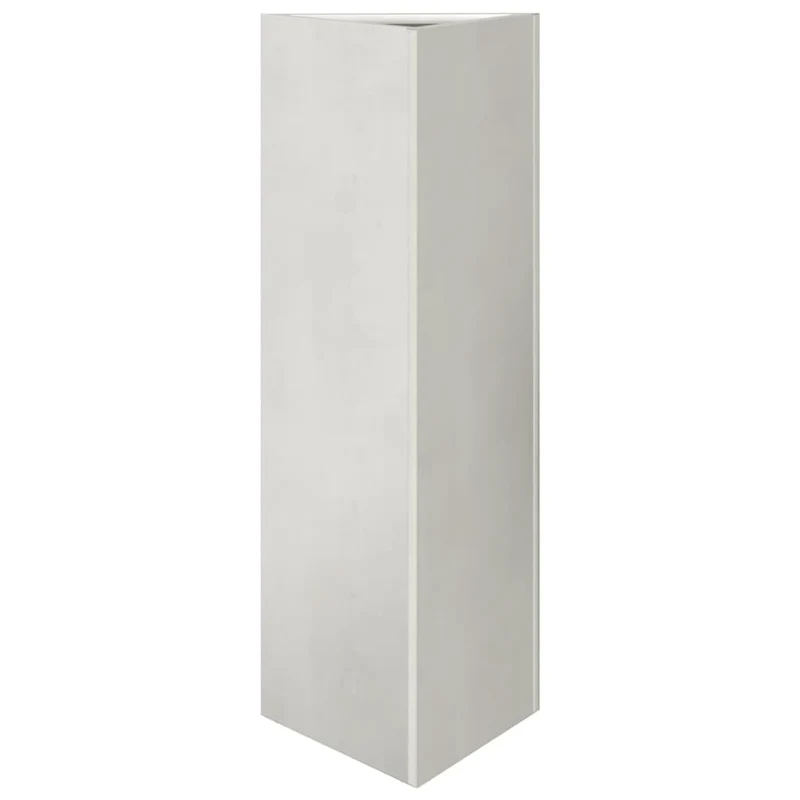 Jardineras Triangulares 2 Uds Acero Negro 30x26x75 Cm