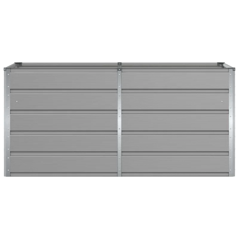 Jardinera Gris Claro 160 X 80 X 75 Cm Acero