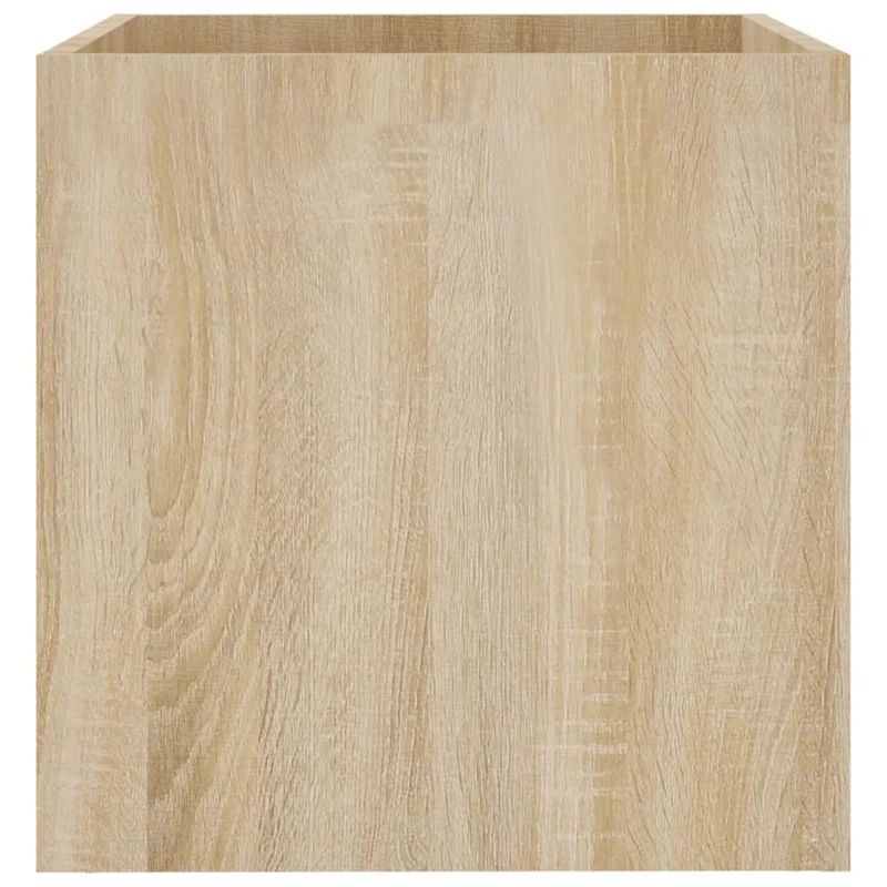 Jardinera Roble Sonoma 40x40x40 Cm Madera De Ingeniería