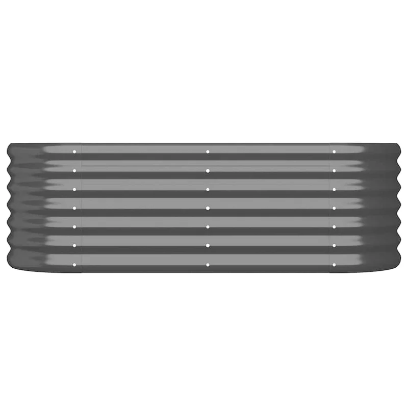 Jardinera Acero Galvanizado Antracita 114x40x36 Cm