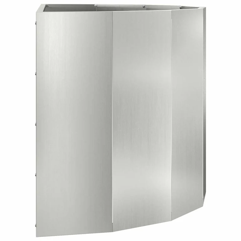 Jardinera Plateado 90 X 45 X 50 Cm Acero Galvanizado