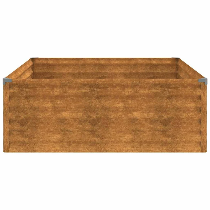 Jardinera Acero Corten 100x100x36 Cm