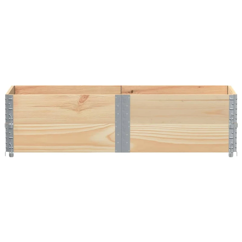 Jardinera De Madera Maciza De Pino 150x50 Cm