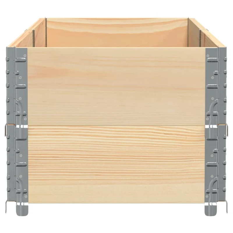 Jardinera De Madera Maciza De Pino 150x50 Cm