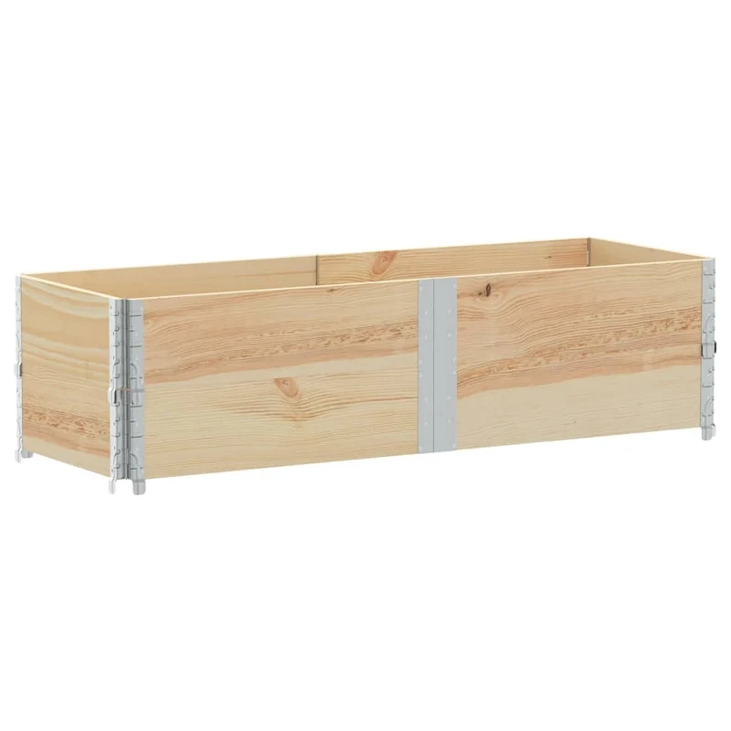 Jardinera De Madera Maciza De Pino 150x50 Cm