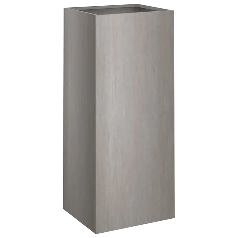 Jardinera De Acero Corten 32x29x75 Cm