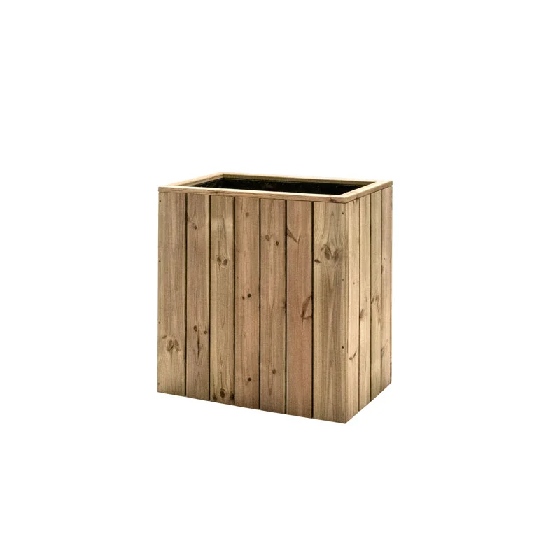 Jardinera Alta De Madera Autoportante 75x44,5x80 Cm Hortalia