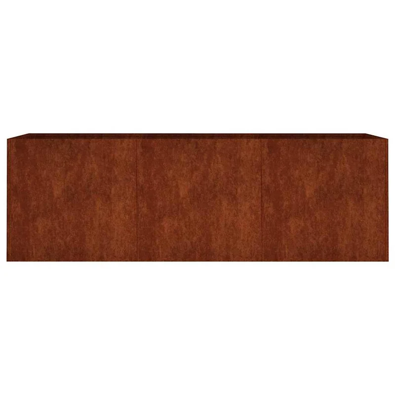 Jardinera Acero Corten 120x40x40 Cm