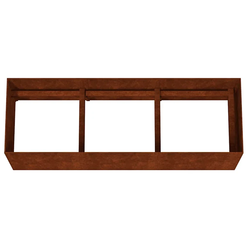 Jardinera Acero Corten 120x40x40 Cm