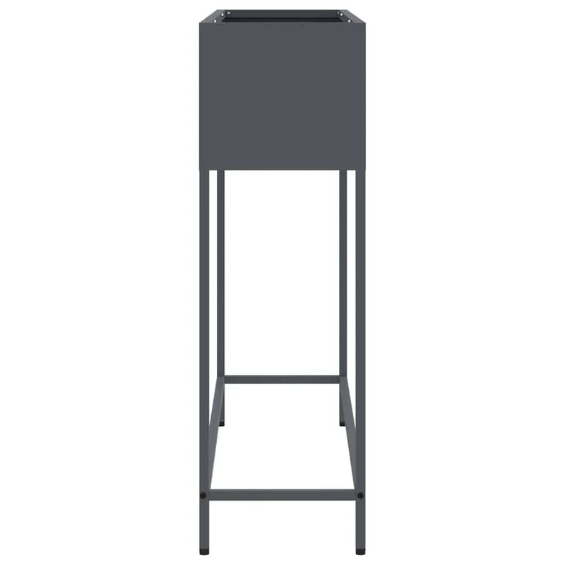 Jardinera Elevada Antracita 100 X 26 X 82 Cm Acero