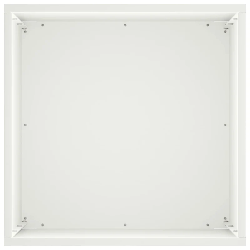 Macetero De Jardín 2 Uds. Blanco 40 X 40 X 50 Cm