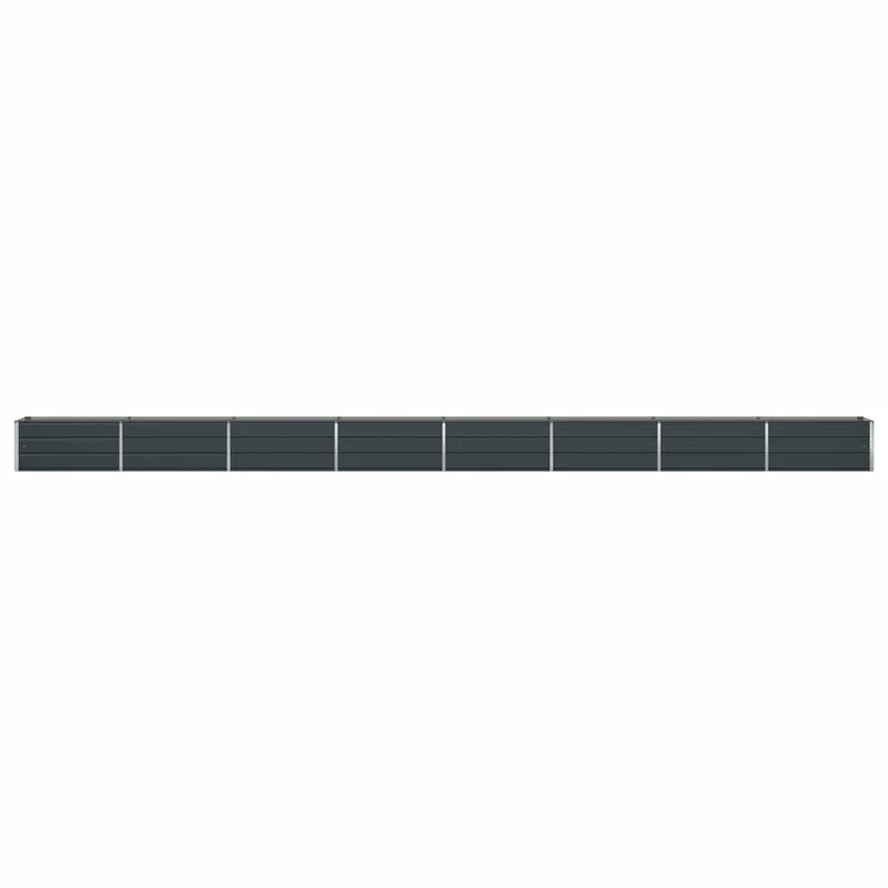 Jardinera Antracita 770 X 50 X 45 Cm Acero Galvanizado